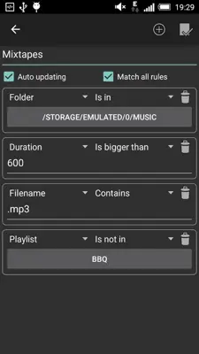 Playlist Manager android App screenshot 3