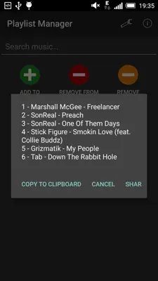 Playlist Manager android App screenshot 4