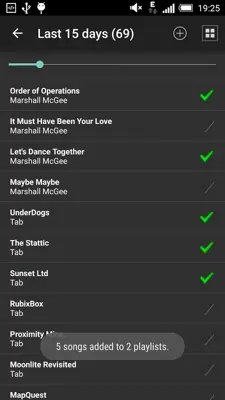 Playlist Manager android App screenshot 5